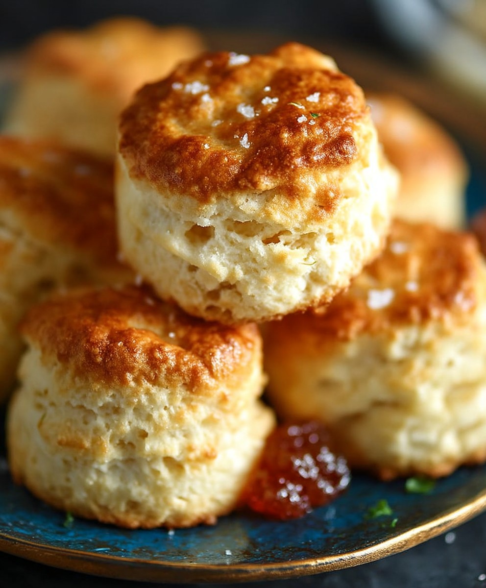 Flaky Mile High Biscuits