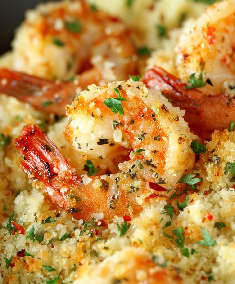 Shrimp Scampi Baked