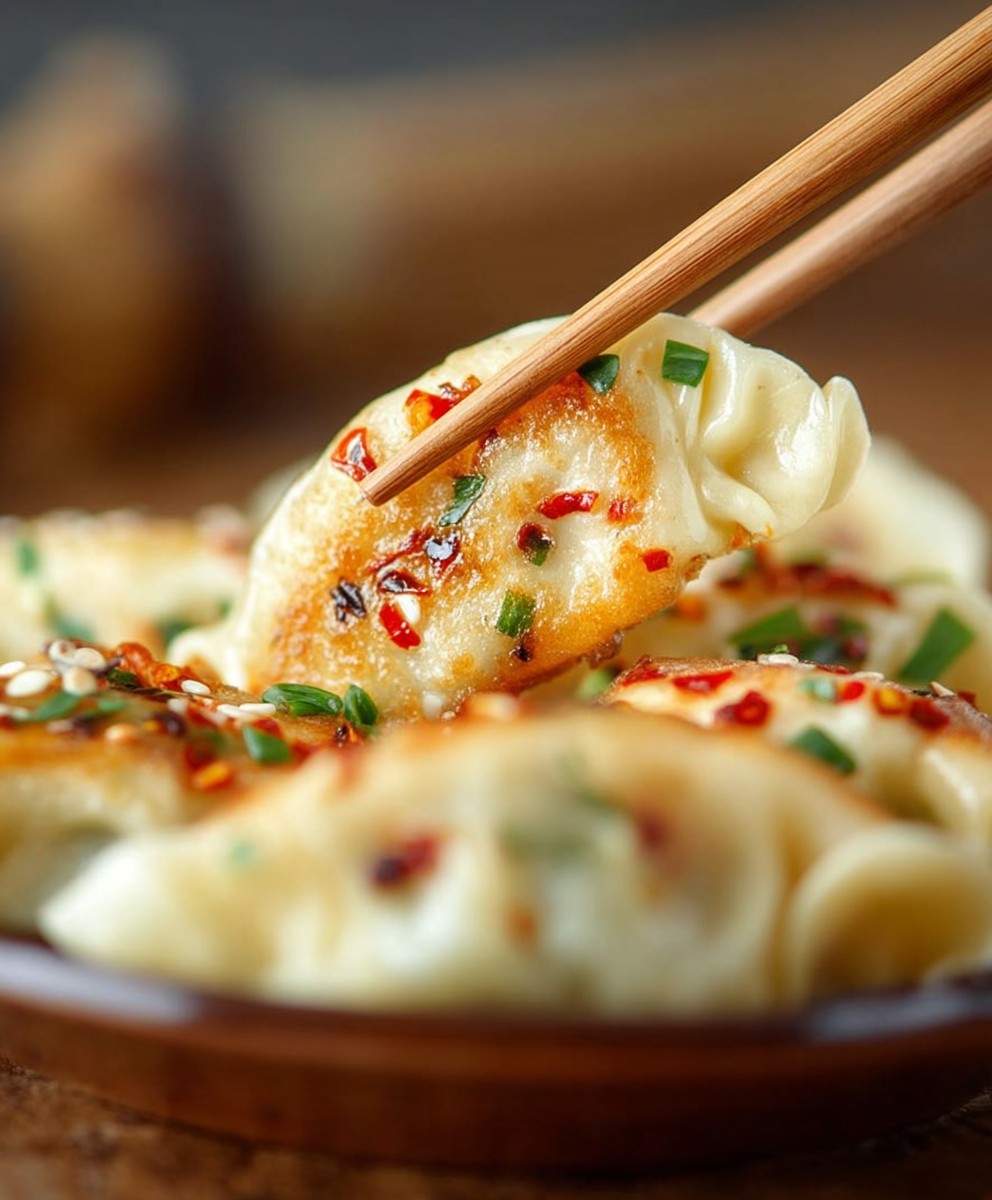 Spicy Chicken Potstickers