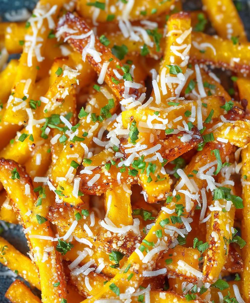 Parmesan Butternut Squash Fries