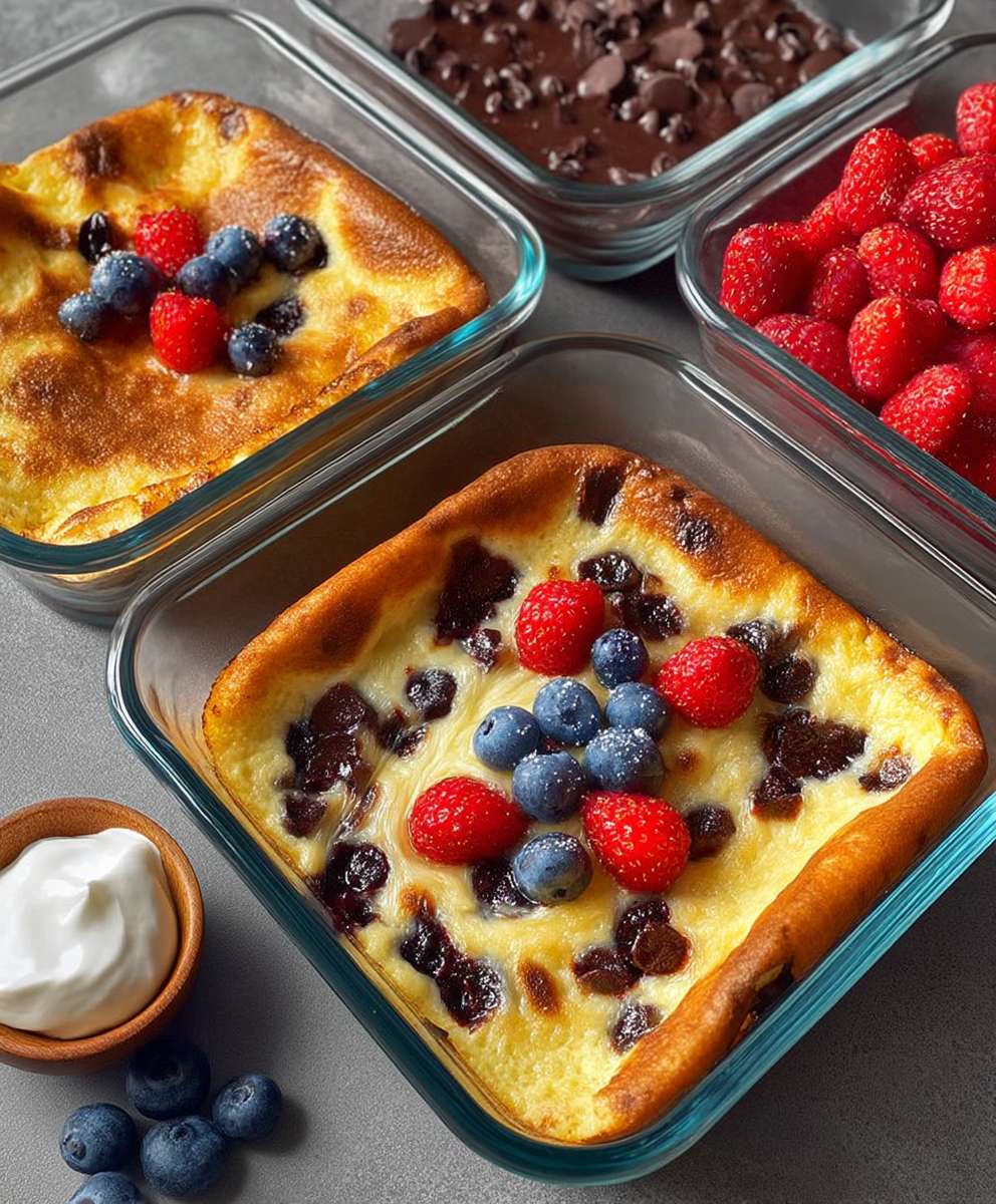 High Protein Pancake Bowl