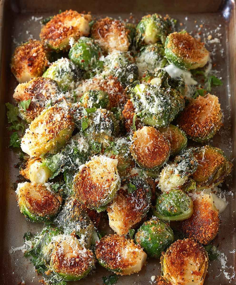 Parmesan Brussels Sprouts