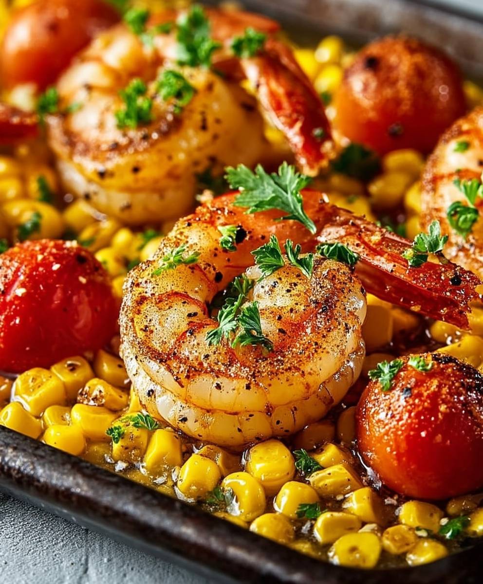 Old Bay Sheet Pan Shrimp