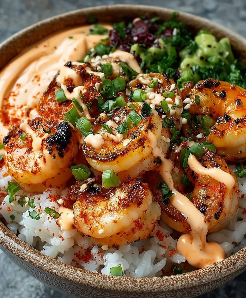 Shrimp Rice Bowls