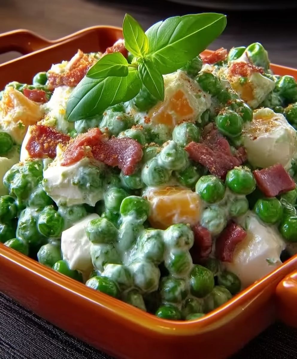 Creamy Pea Salad