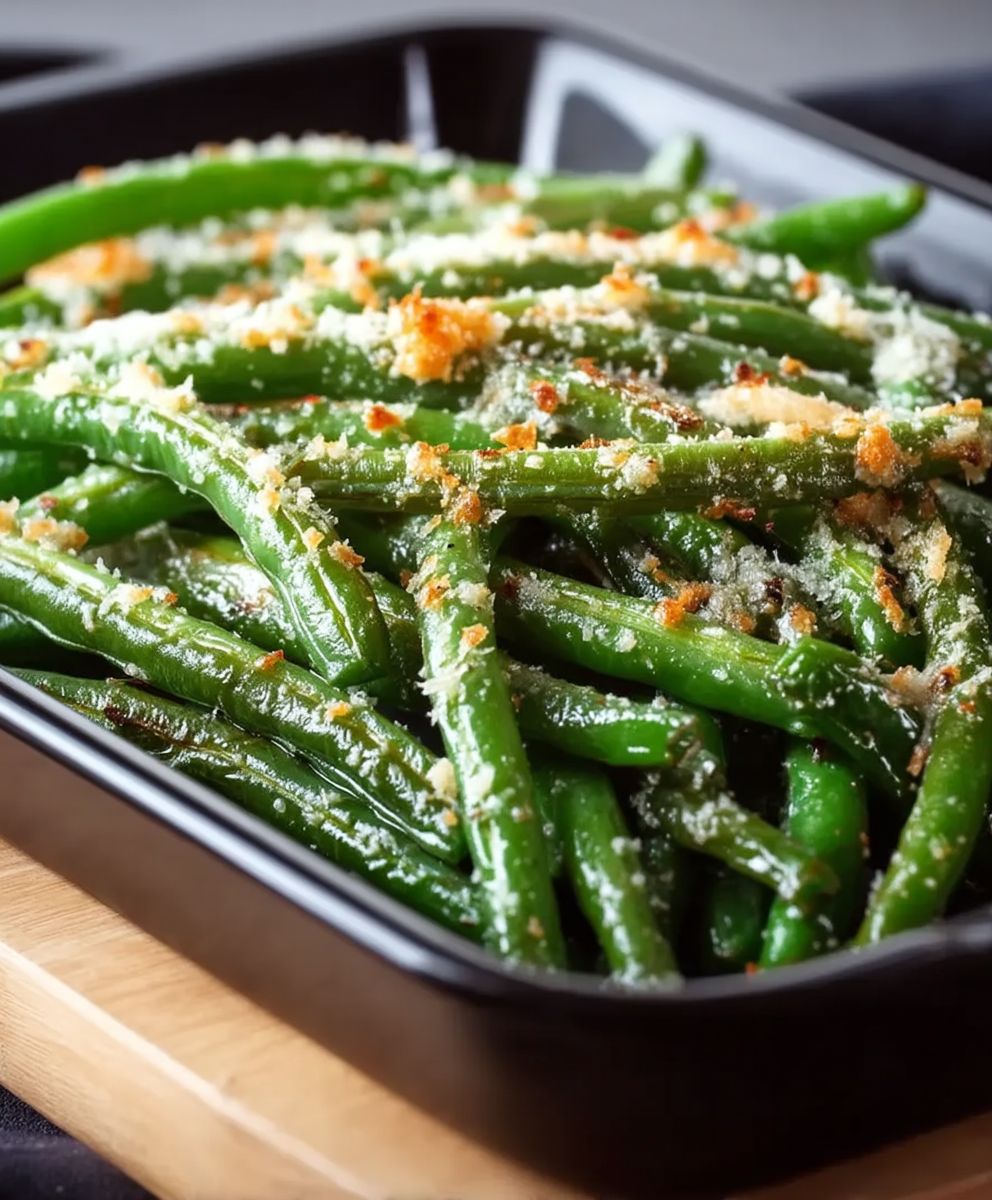 Parmesan Roasted Green Beans