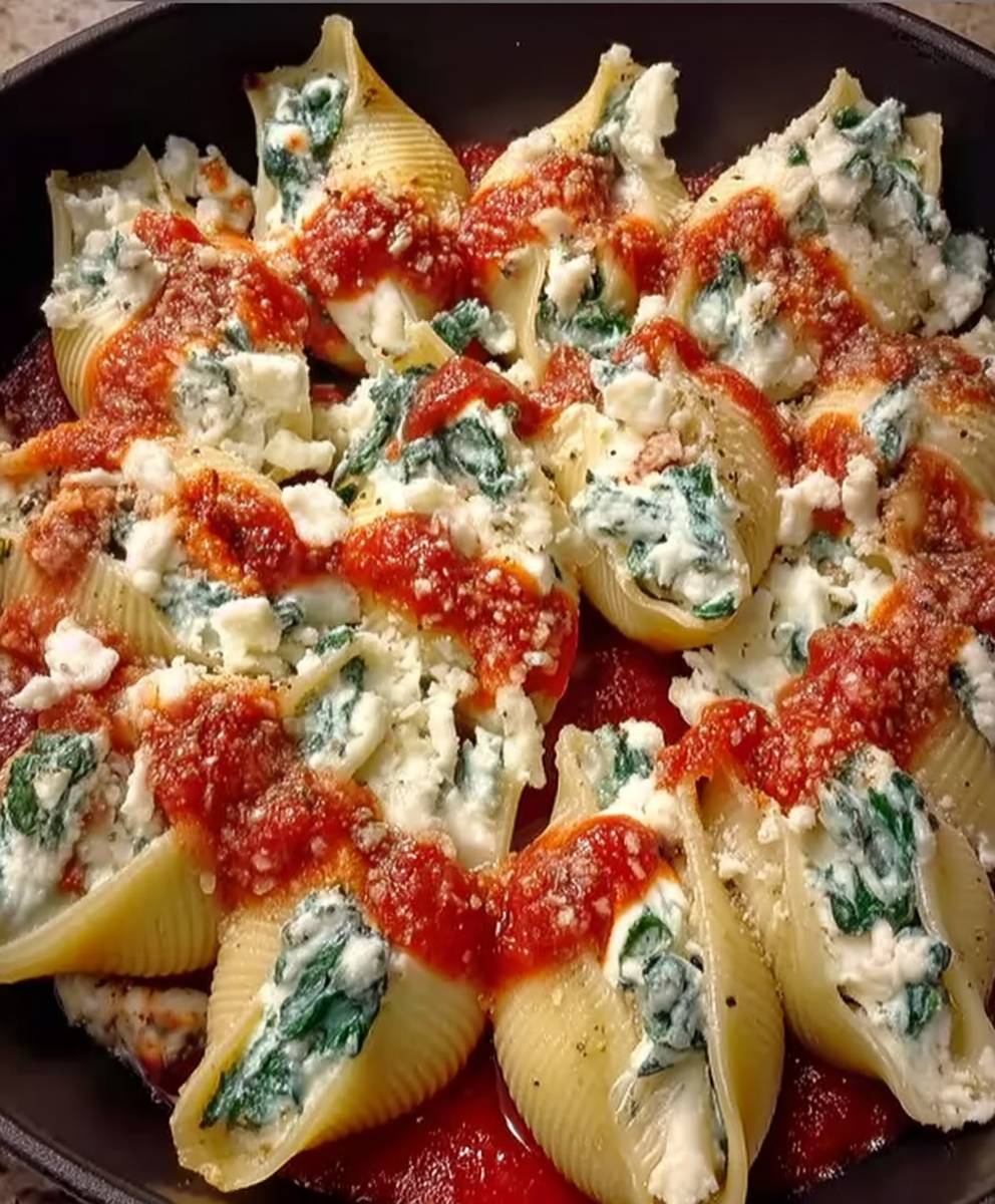 Taco Stuffed Shells Queso
