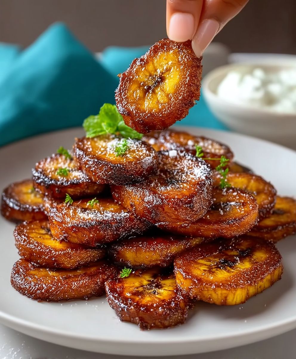 Caramelized Cinnamon Plantain