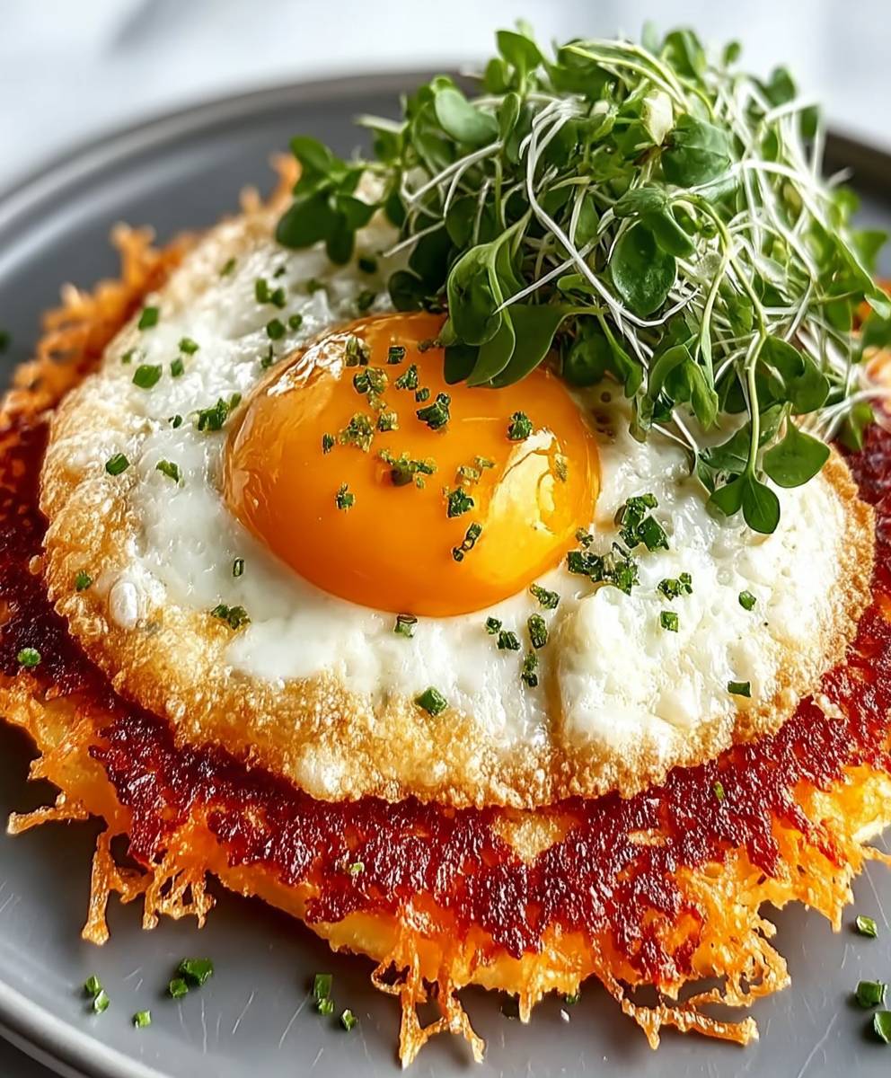 Fried Egg Cheese Taco