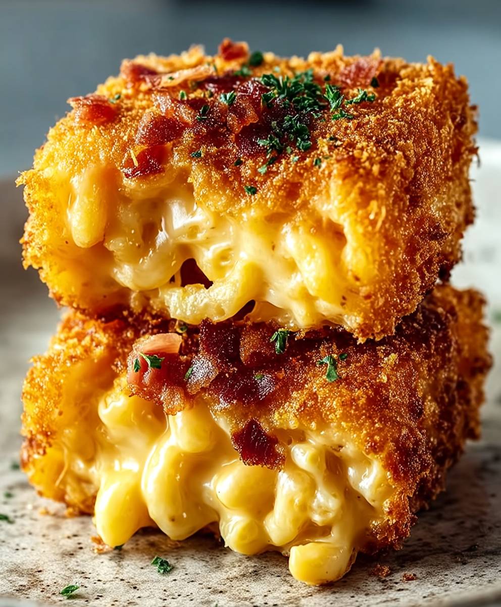 Fried Mac and Cheese Bites