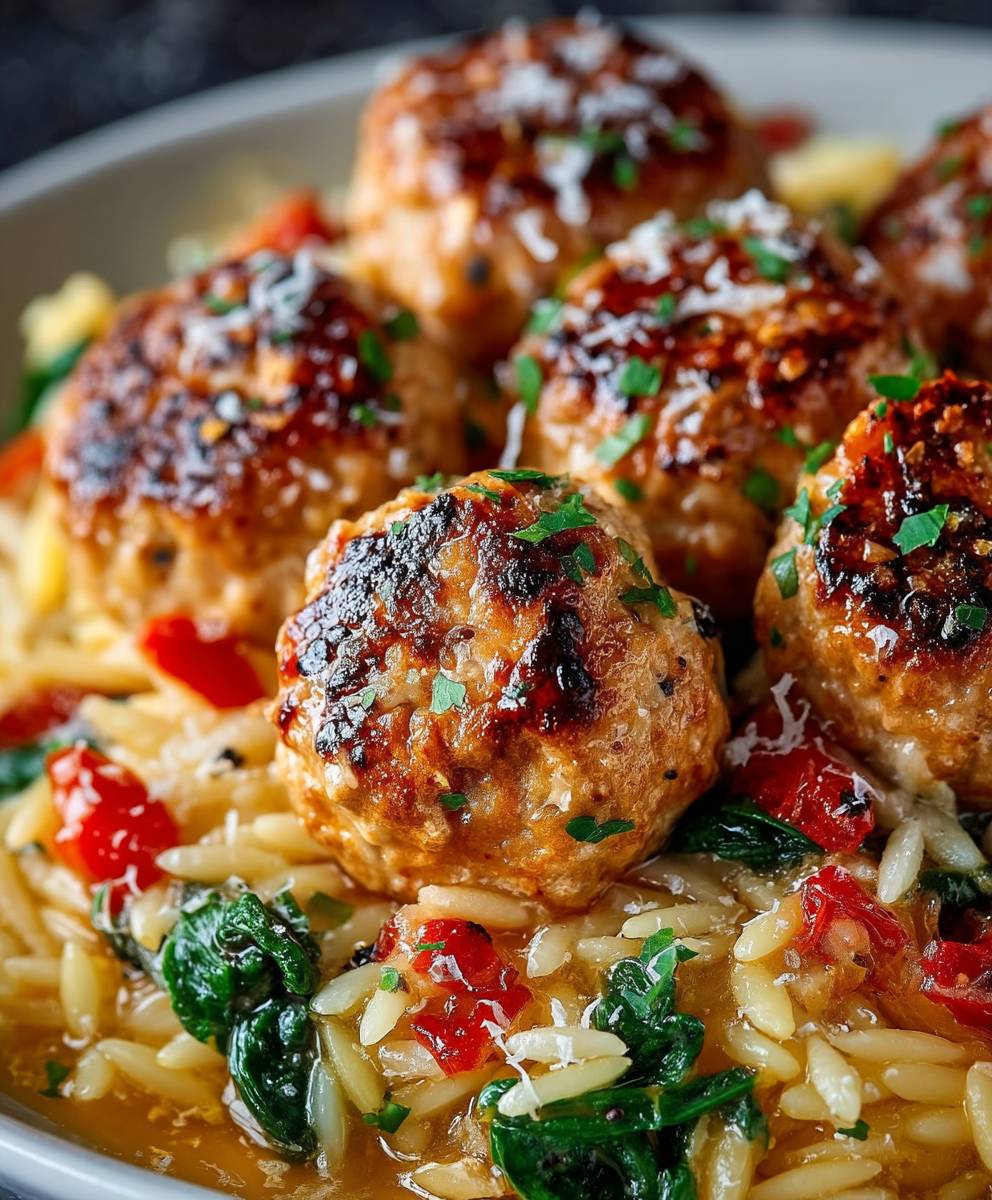Marry Me Chicken Meatballs