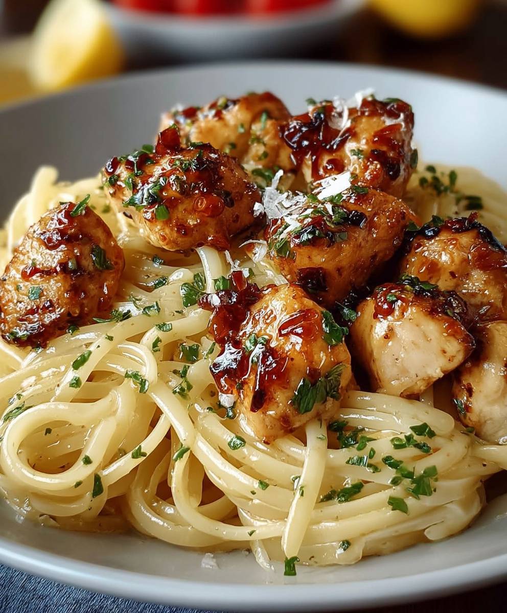 Chicken Boscaiola Pasta