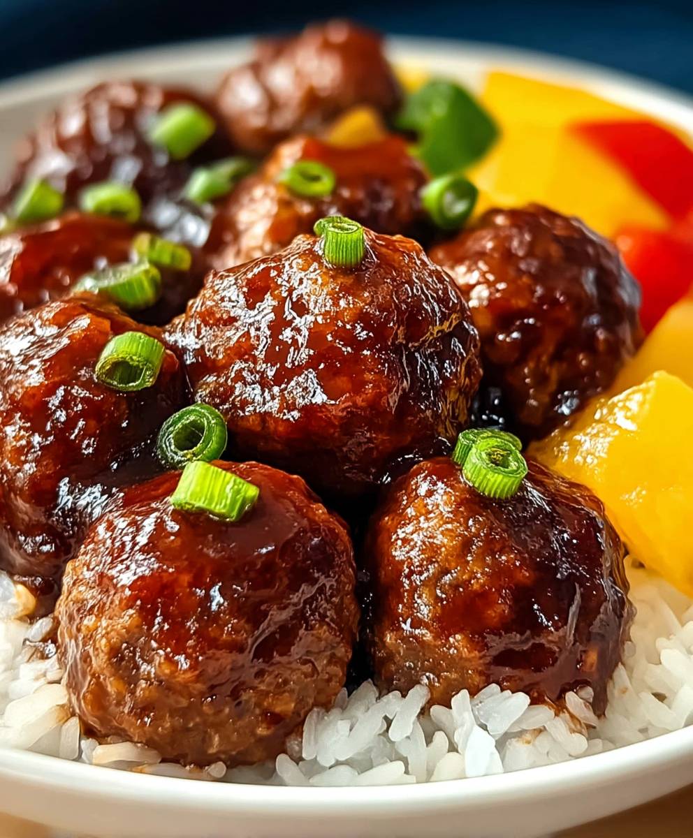 Sweet and Sour Meatballs