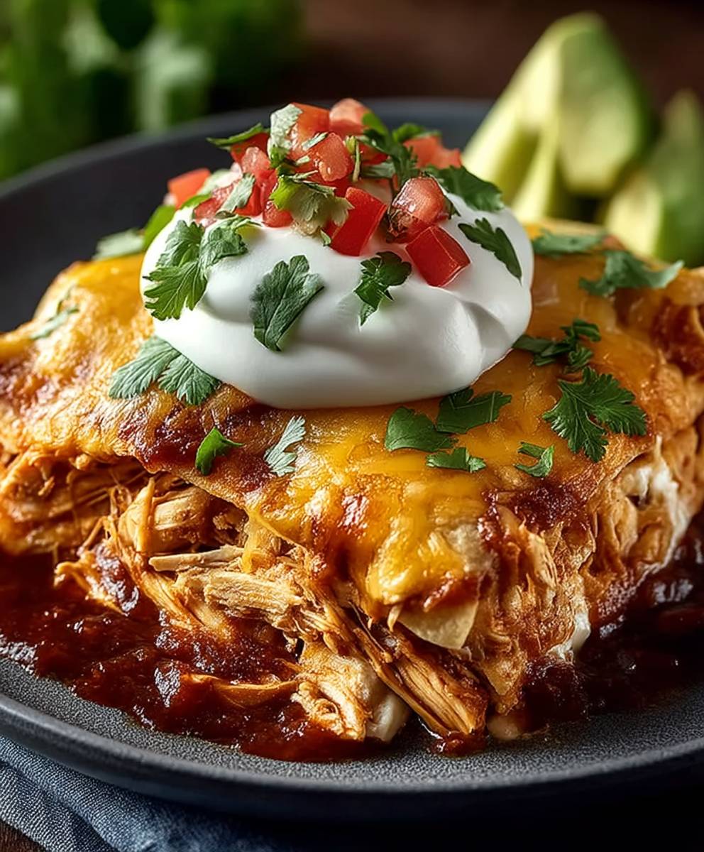 Chicken Enchiladas Casserole
