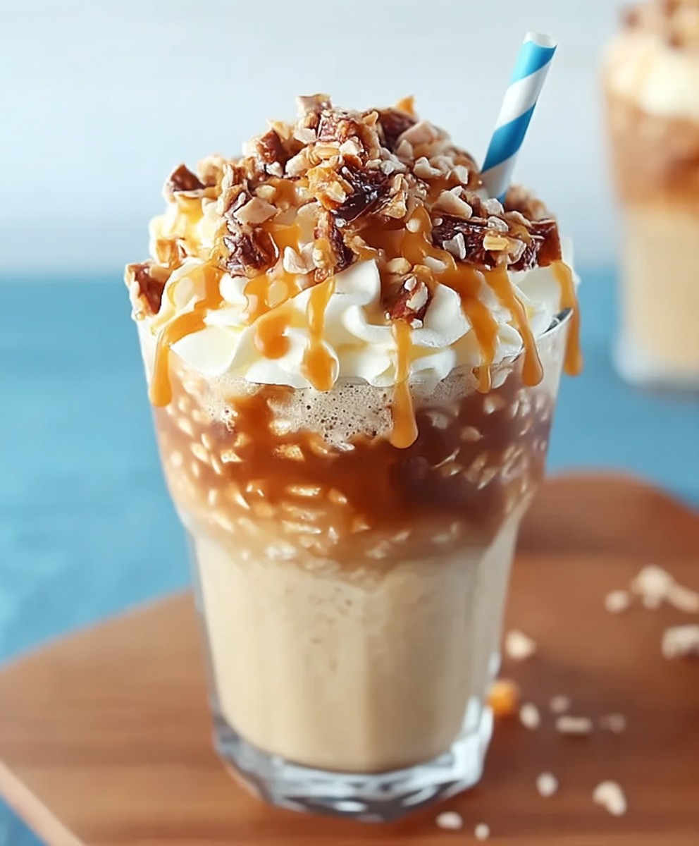 Caramel Ribbon Crunch Frappuccino