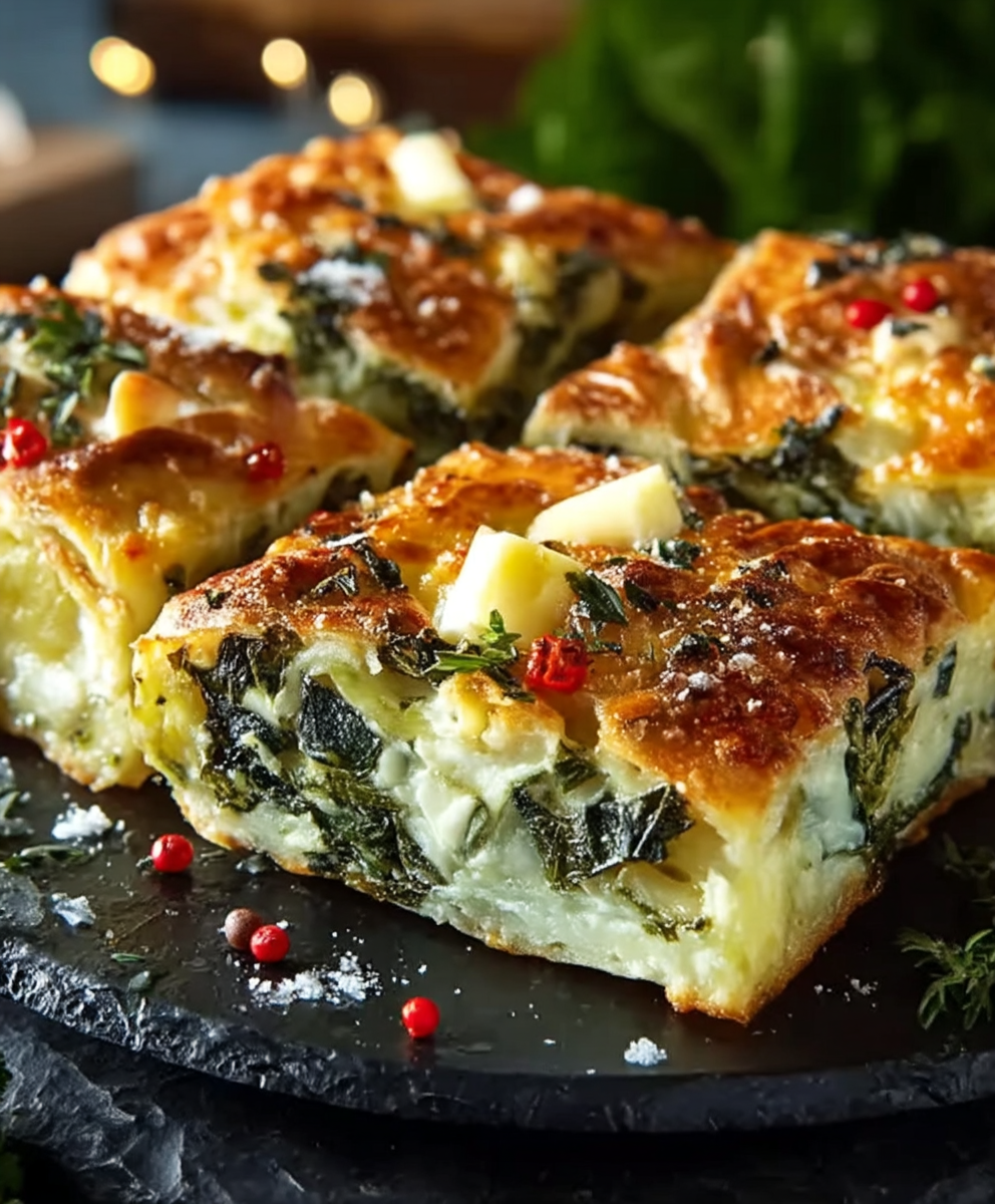 Garlic Butter Stromboli Squares