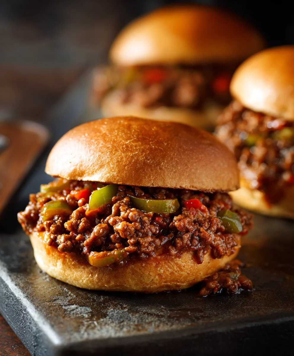 Philly Cheesesteak Sloppy Joes: Easy & Cheesy Meal!