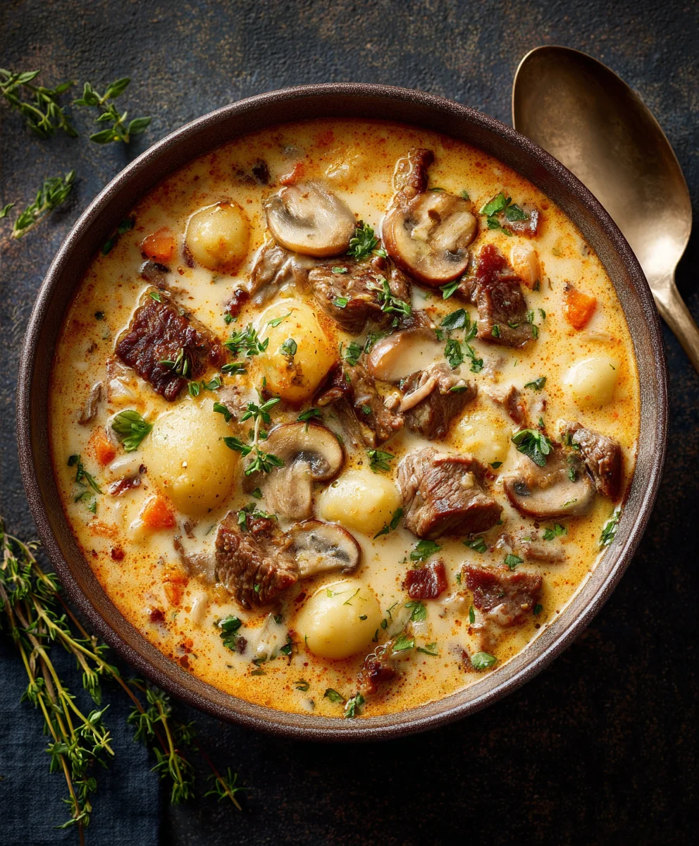 Amazing Philly Cheese Steak Soup - Ultimate Comfort Food