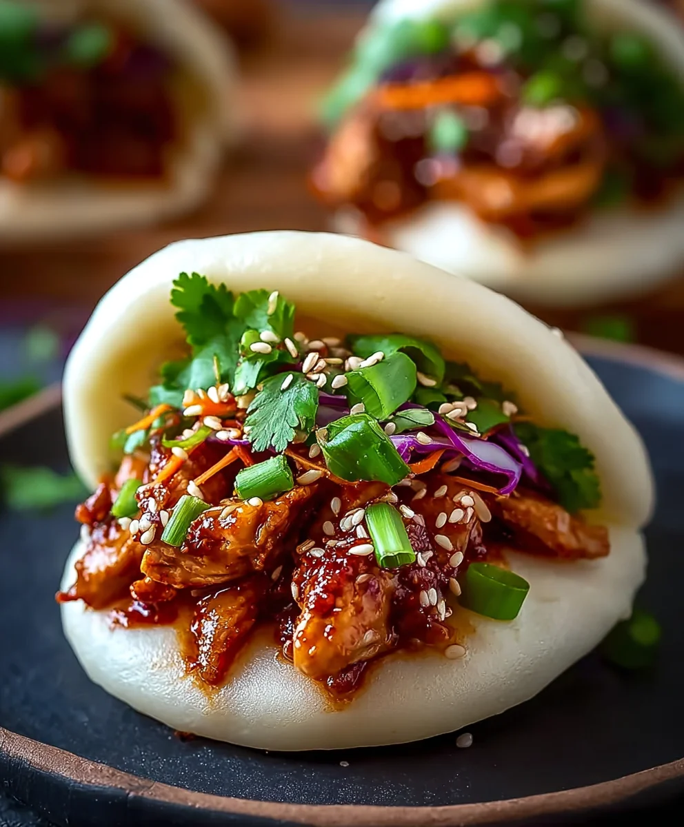 Korean Chicken Bao Recipe: Steamed Buns & Spicy Flavor