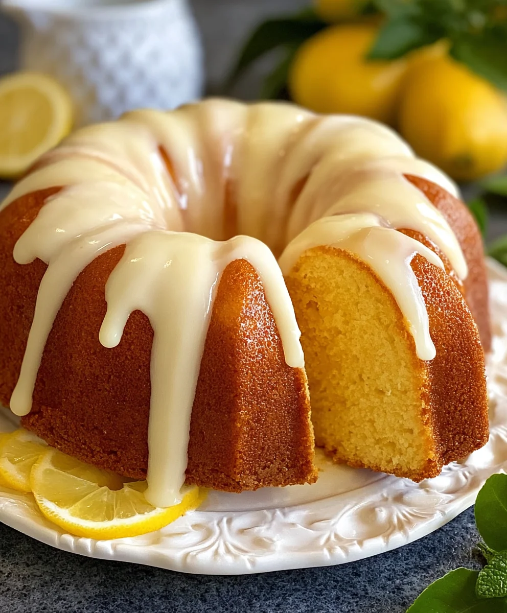 Best Lemon Bundt Cake: Moist, Zesty & Simple Recipe
