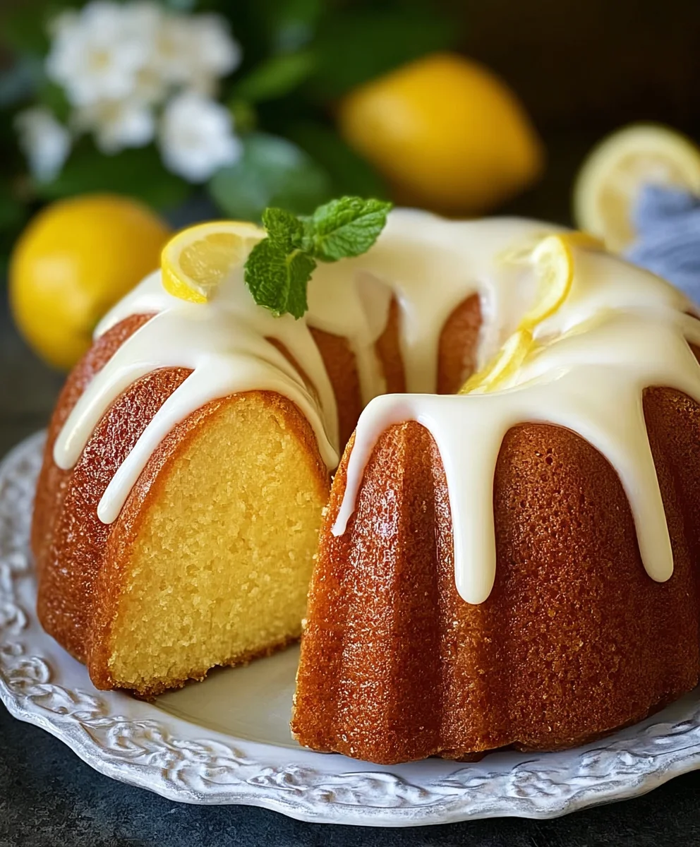 Best Lemon Bundt Cake: Moist, Zesty & Simple Recipe