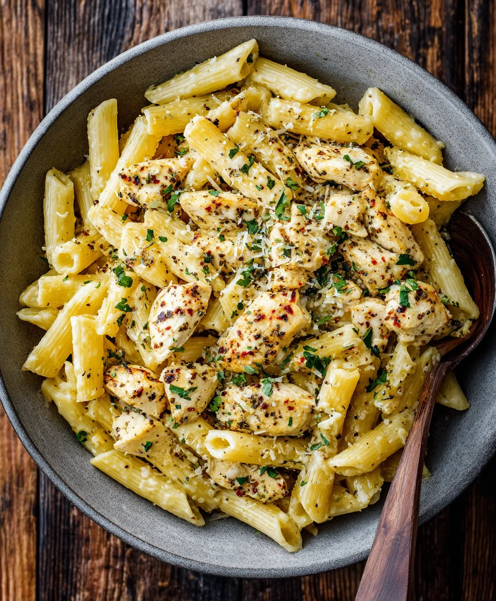 Creamy Chicken Garlic Parmesan Pasta: A Must-Try Dish!