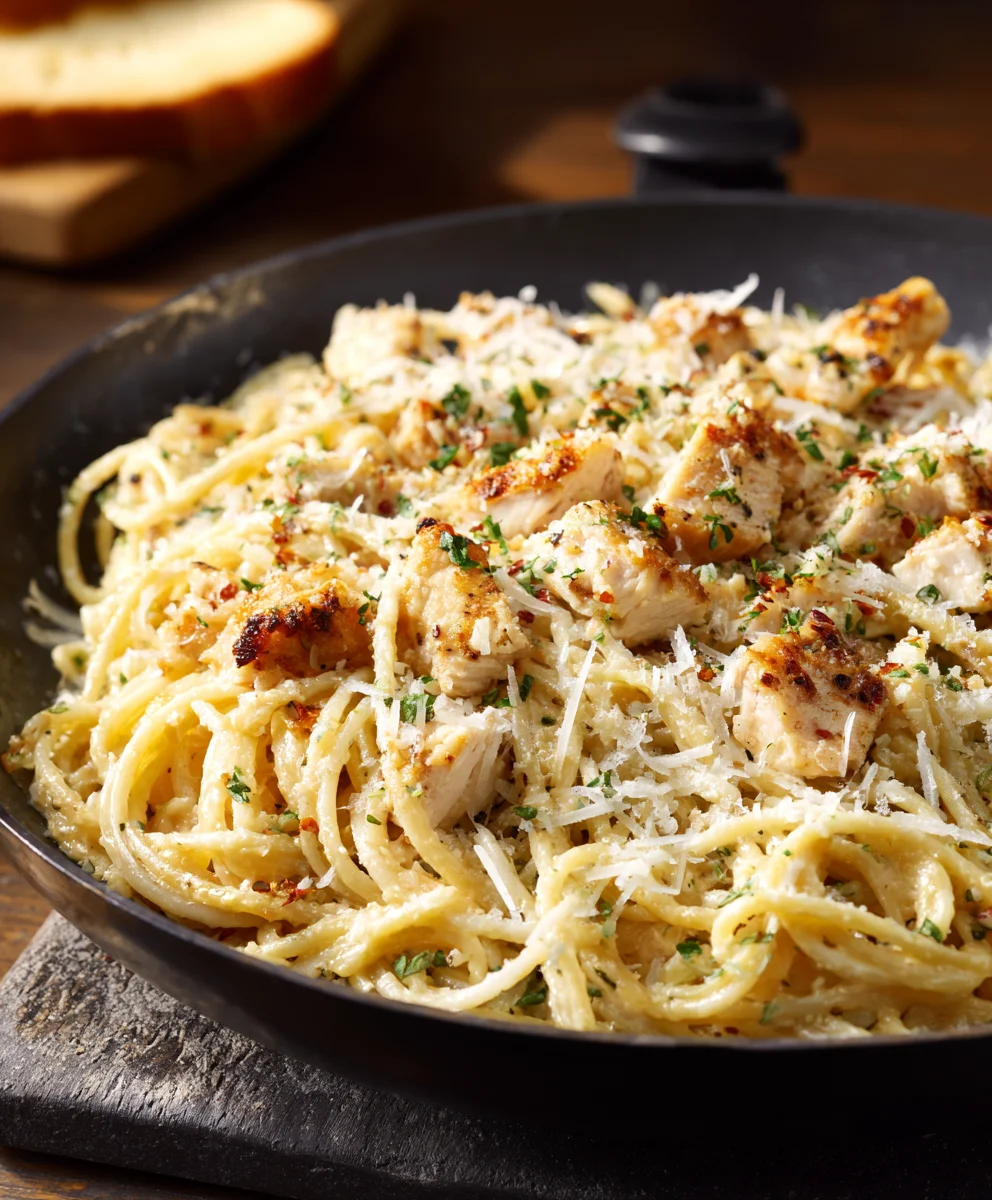 Creamy Chicken Garlic Parmesan Pasta: A Must-Try Dish!