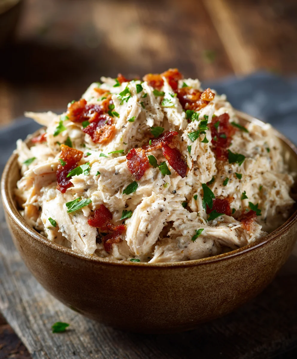 Crockpot Crack Chicken Recipe: Cheesy Bacon Ranch Perfection