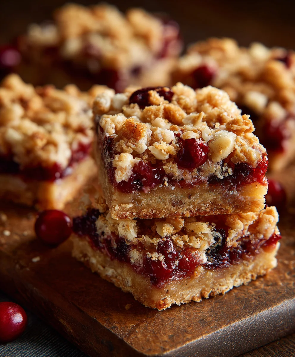 Best Cranberry Crumble Bars - Simple & Flavorful Treat