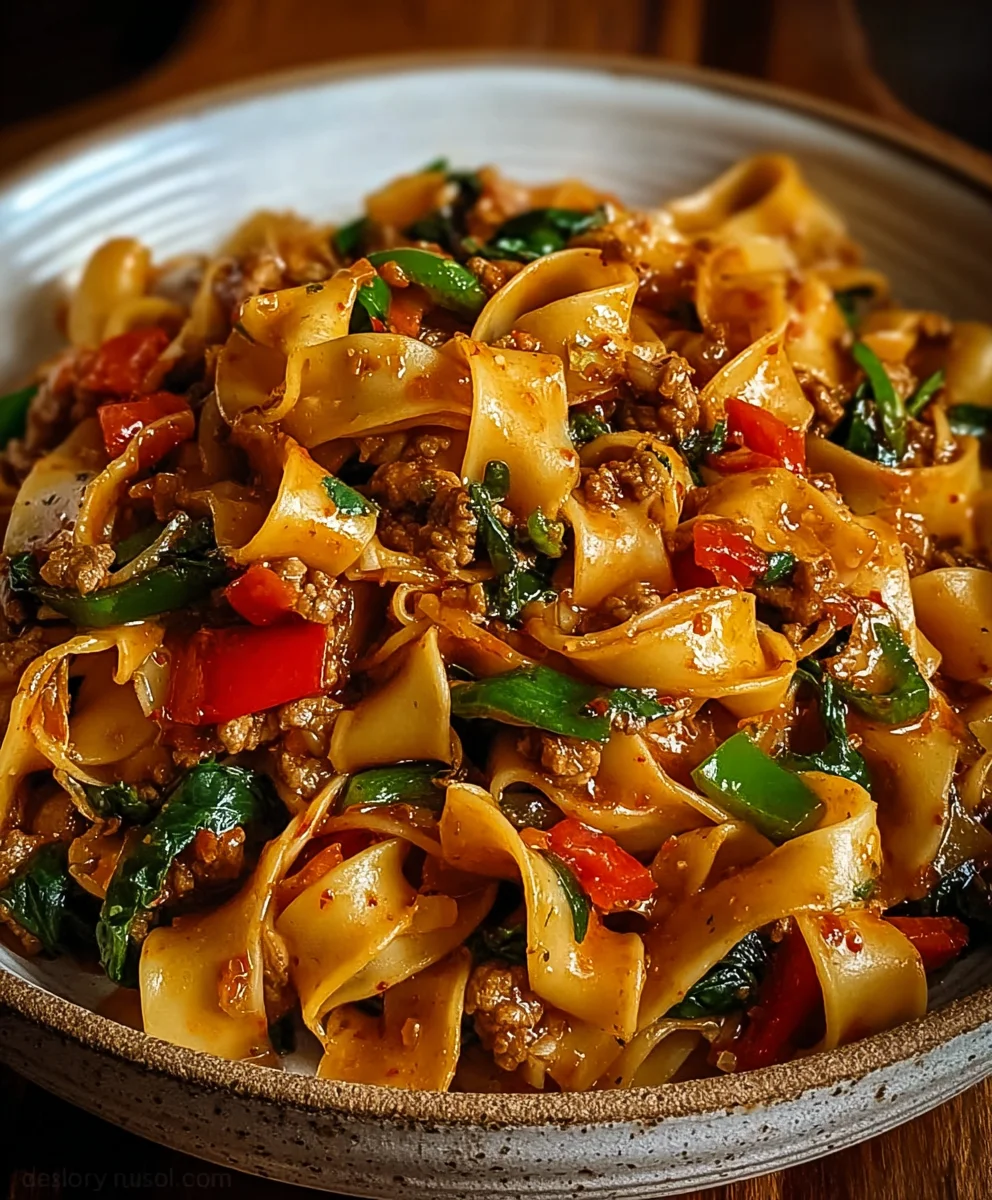 Italian Beef Noodles: Zesty Non-Alcoholic Flavor Twist