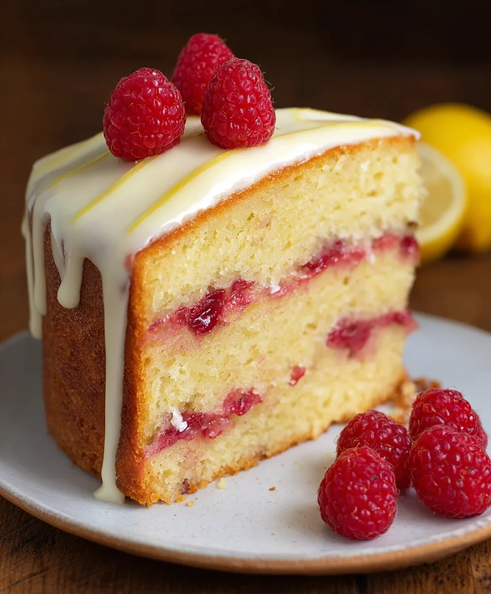 Zesty Raspberry Lemon Cake Recipe – Easy & Delicious!