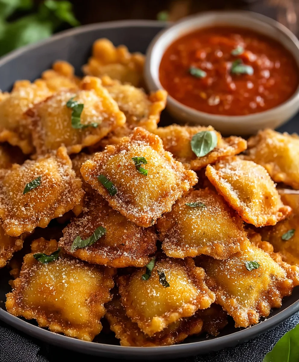 Ultimate Fried Ravioli: Crispy, Cheesy & Irresistible