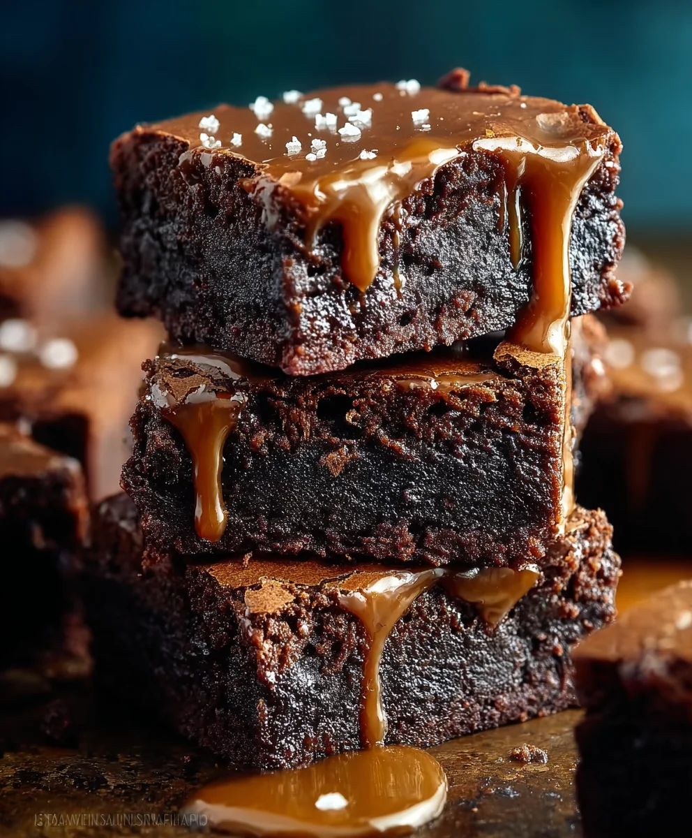 Salted Caramel Fudge Brownies Recipe: Ultimate Indulgence