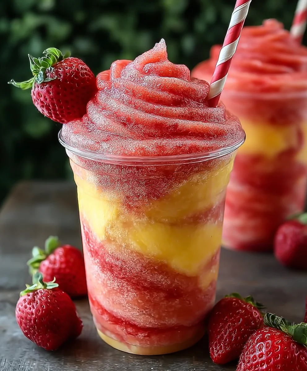 Best Pineapple Strawberry Slushie – Quick & Easy!
