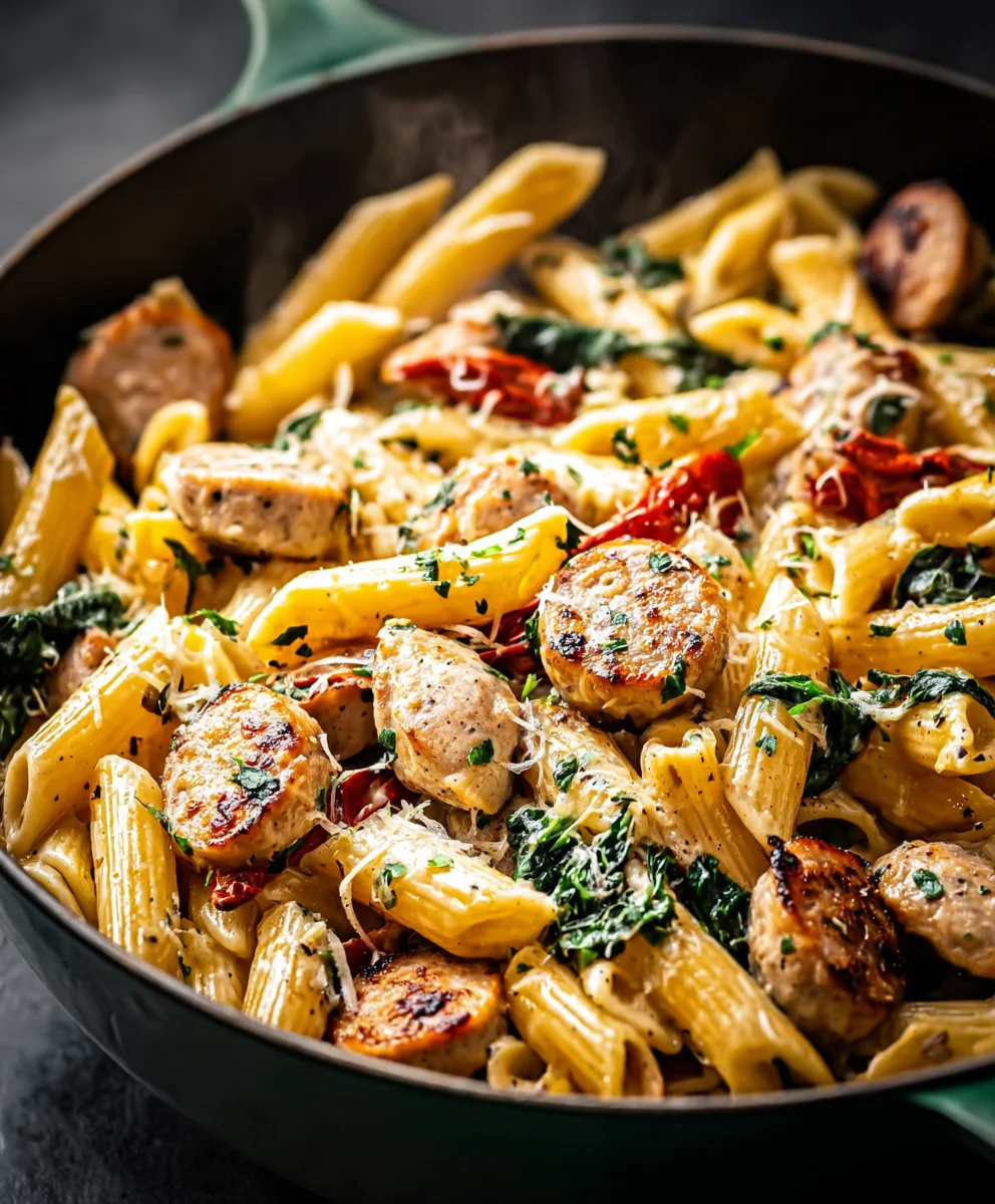 Chicken Sausage Pasta: Quick & Flavorful Dinner Idea!