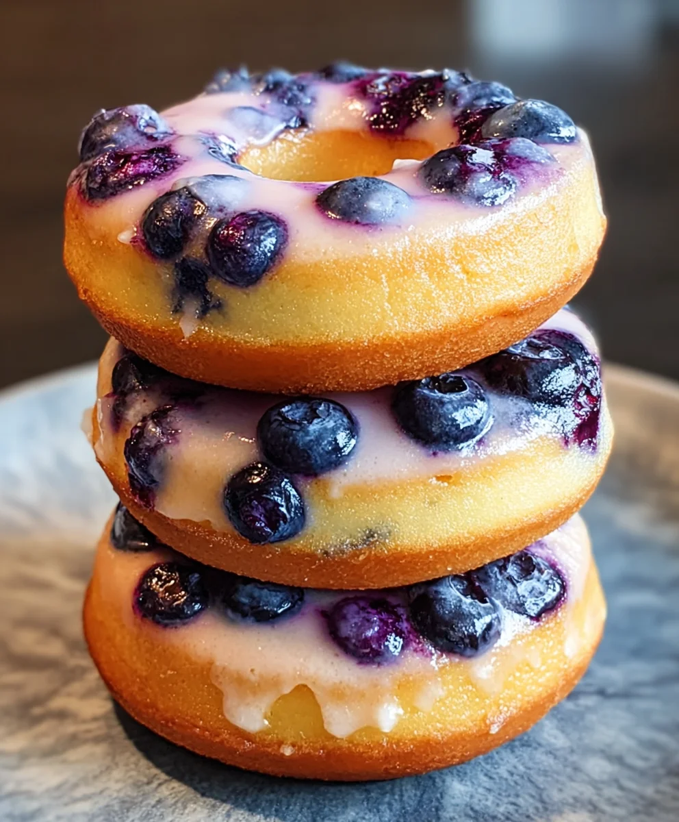 Keto Blueberry Donuts: Low-Carb, Guilt-Free Treat!