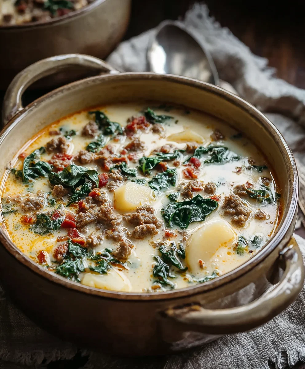 The Best Beef Zuppa Toscana Recipe: Simple & Creamy Soup