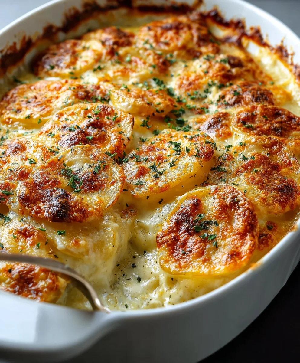 Classic Scalloped Potatoes: Creamy, Cheesy & Delicious!
