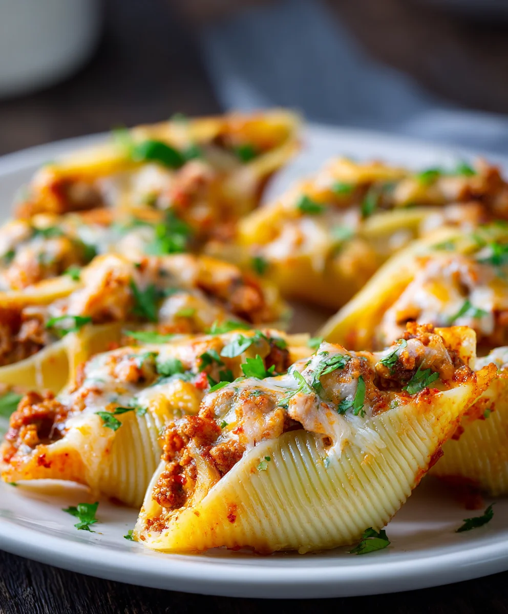 Delicious Beef Taco Stuffed Shells Recipe – Family Favorite!