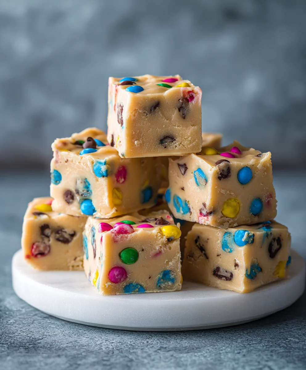 Mm Cookie Dough Fudge Recipe: Easy, Creamy, No-Bake Treat