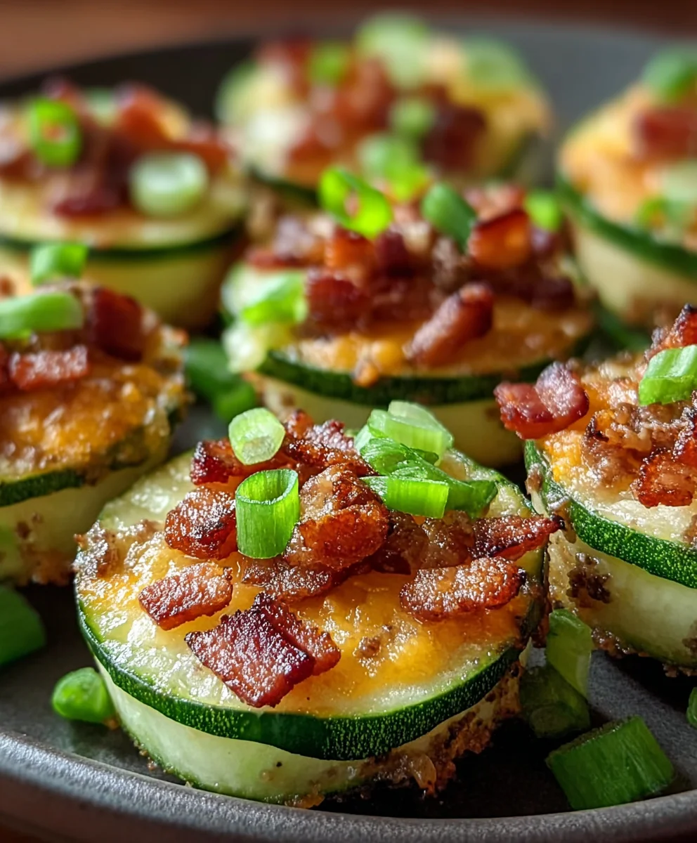 Cheesy Beef Bacon Cucumber Bites: Perfect Party Appetizer!