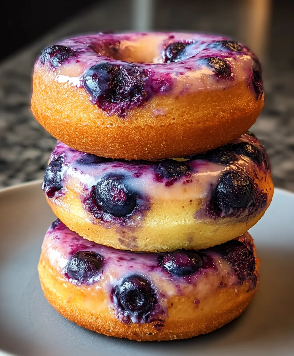 Keto Blueberry Donuts: Low-Carb, Guilt-Free Treat!