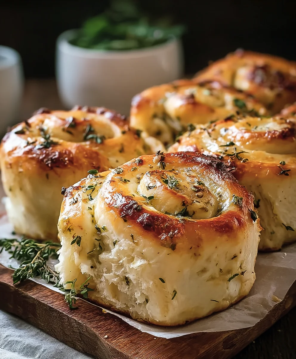 Sourdough Herb & Cheese Rolls: Warm, Cheesy & Flavorful!