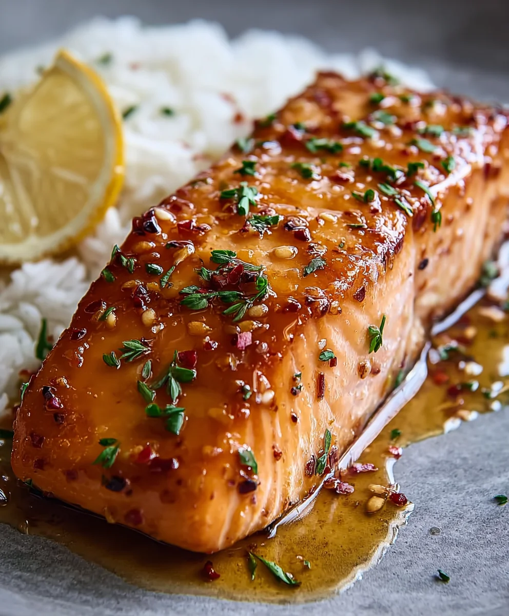 Delicious Hot Honey Glazed Salmon: Quick & Flavorful Meal