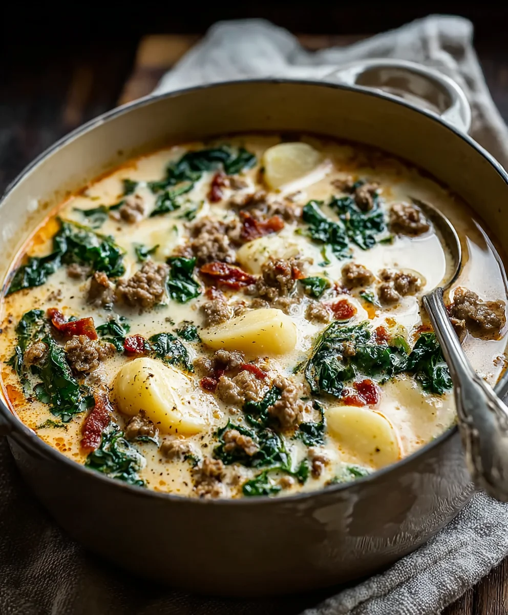 The Best Beef Zuppa Toscana Recipe: Simple & Creamy Soup