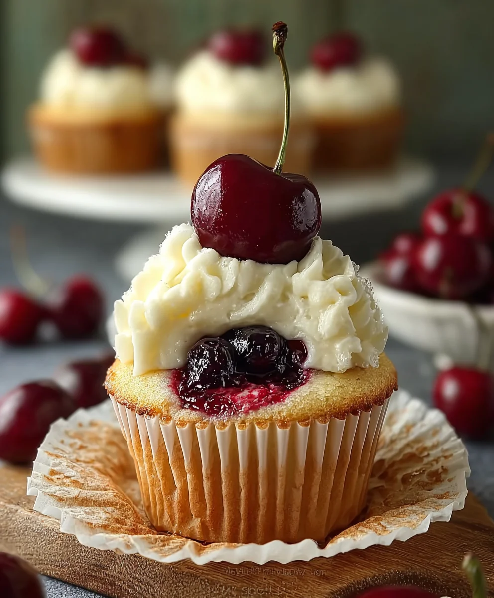 Homemade Cherry Cupcakes: Quick, Easy, and Irresistible!
