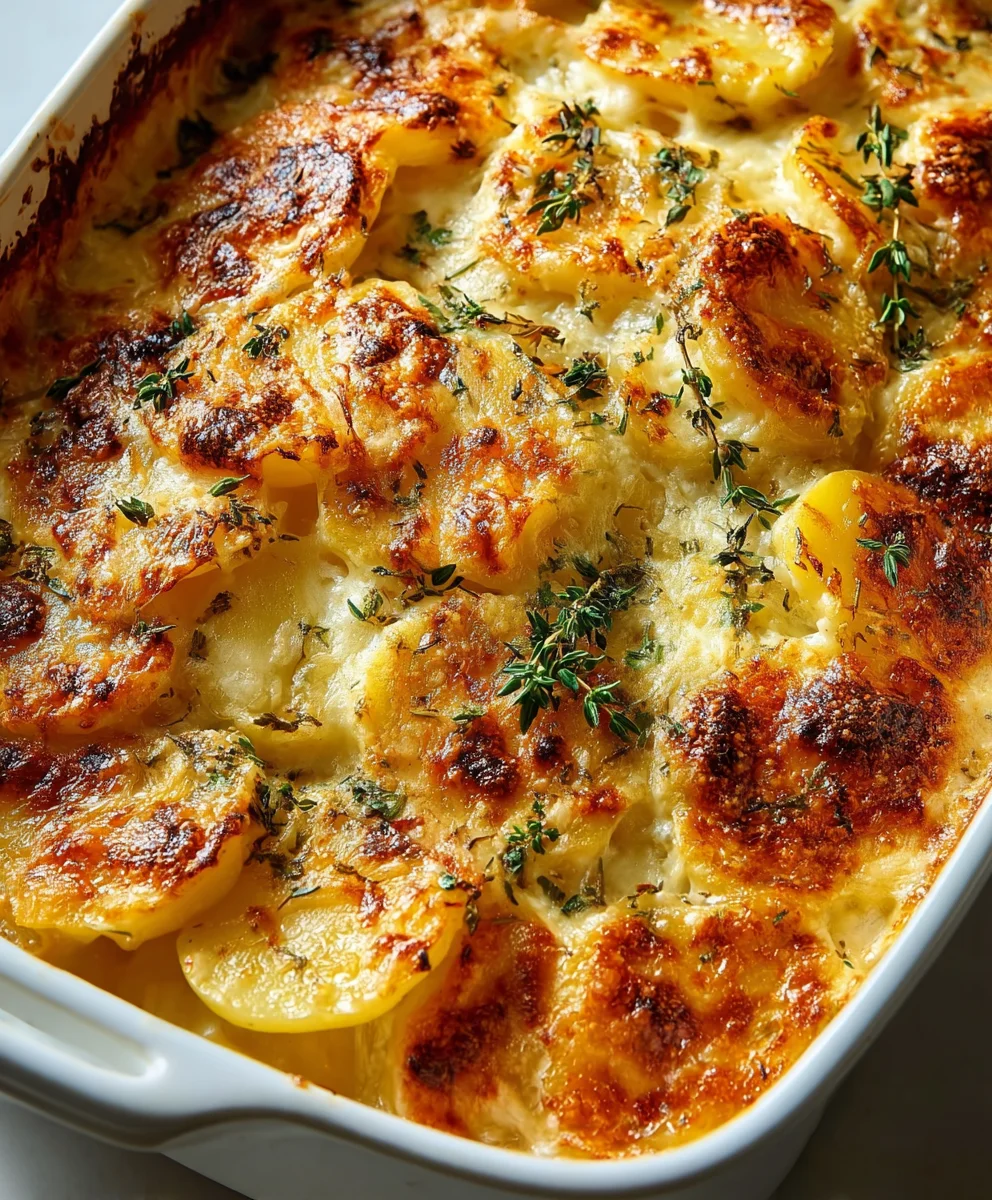 Classic Scalloped Potatoes: Creamy, Cheesy & Delicious!