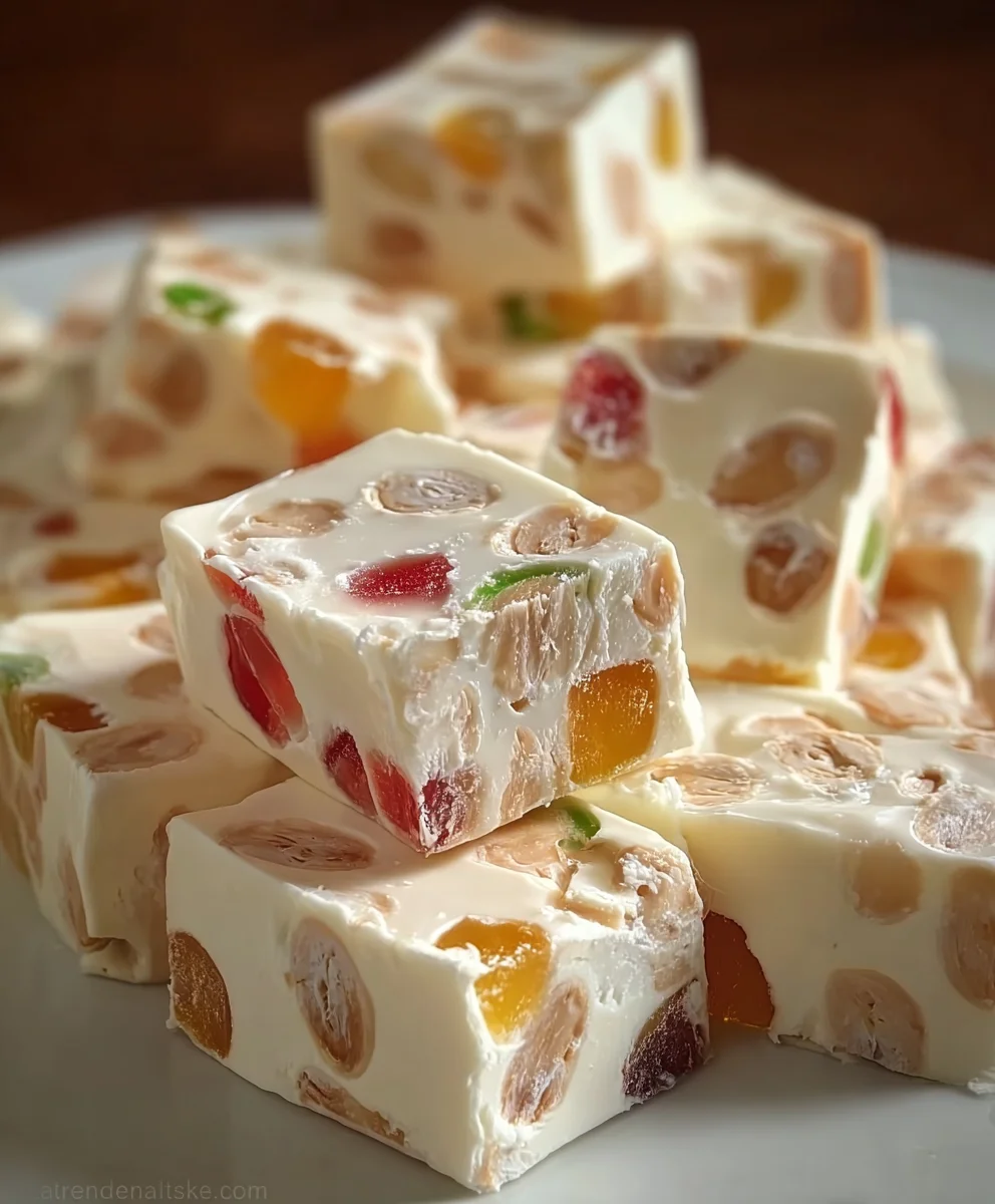Old Fashioned Jelly Nougat Candy Recipe - Sweet Treat!