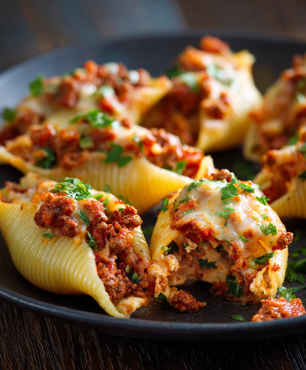 Delicious Beef Taco Stuffed Shells Recipe – Family Favorite!