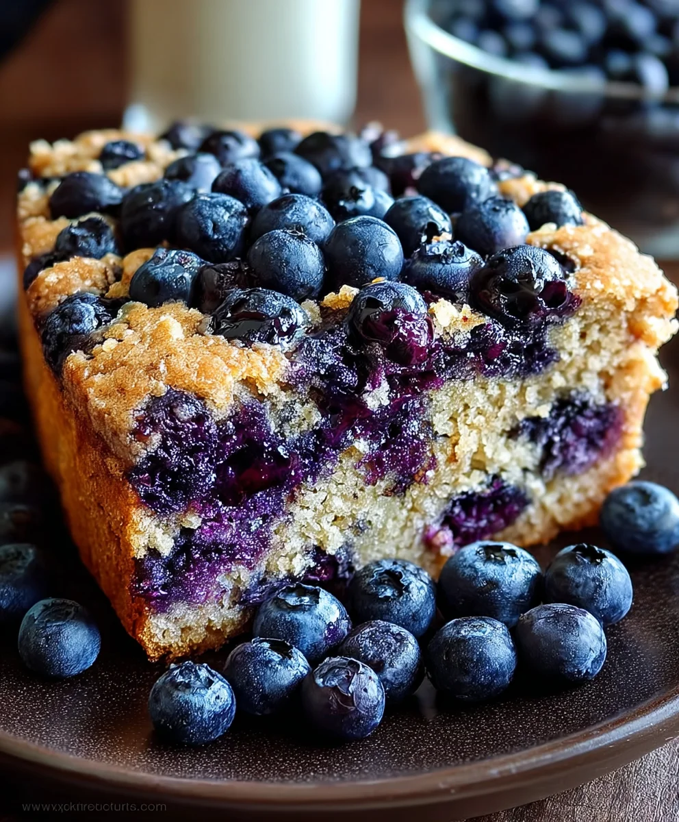 Blueberry Breakfast Cake Recipe: Easy & Delicious Start!